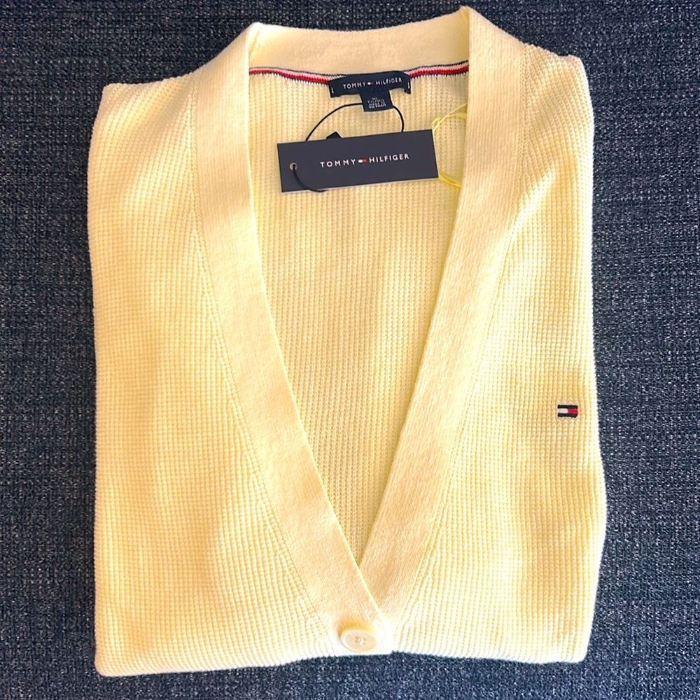 Tommy Hilfiger Cardigan V Neck, XL